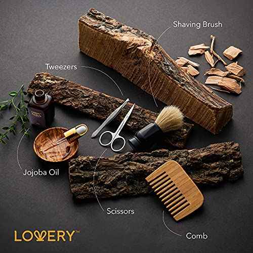 Christmas Mens Gift Set, 14Pc Sandalwood Bath Gift Set, Personal Self Care Kit, Gifts from Son, Relaxing Man Gift Basket for Dad, Boyfriend, Husband, Birthday Basket, Grooming & Skin Care for Men