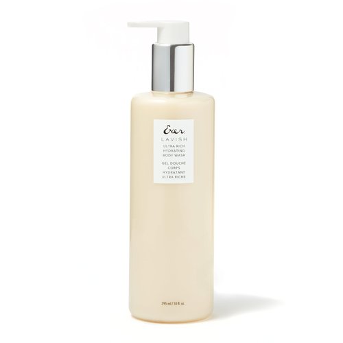 EVER Lavish Ultra Rich Hydrating Body Wash – Shea Butter, Argan & Coconut Oils with Superfruit Antioxidants & Hyaluronic Acid – Moisturizing Citrus-Vanilla Scent, 10 fl oz