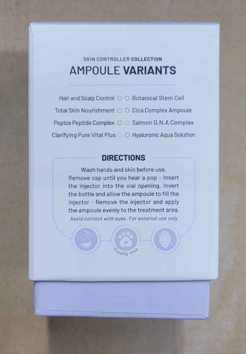 BRÜUN HY - Control Hyaluronic Aqua Solution Ampoule - A Korean Serum Booster for Face to Use as a Skin Care Serum 1.18 fl.oz