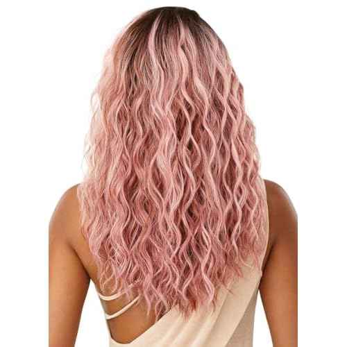 Outre Lace Front Wig - Melted Hairline - Caress (DR2/FROSTED ASH BLONDE)