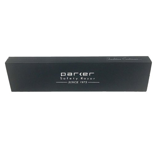 Parker SRW Professional Stainless Steel Barber Razor with 100 Premium Blades – Replaceable Blade Straight Razor for Precision Grooming, Men’s Shaving & Barbershop Use | Iconic Brand