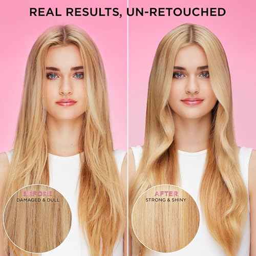 L'OREAL PARIS Bond Repair Sulfate Free Shampoo for Damaged Hair, Strengthening Hair Care with Citric Acid, Repairs Weak Hair Bonds, EverPure, 23 Fl Oz