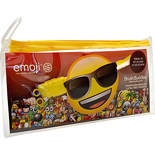 Brush Buddies Emoji Eco Travel Kit