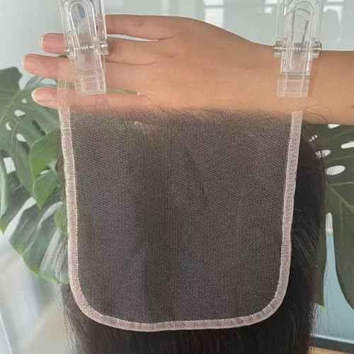 7x7 Closure HD Lace Only Straight 0.10mm Thin Clear SKINLIKE 100% HD Closure Pre Plucked Hairline Virgin Unprocessed Human Hair 18 Inch