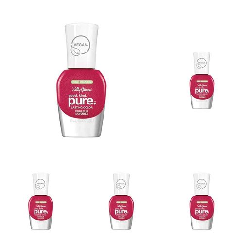 Sally Hansen - Good. Kind. Pure Vegan Nail Polish Sweet Berries, Packaging May Vary (Pack of 5)