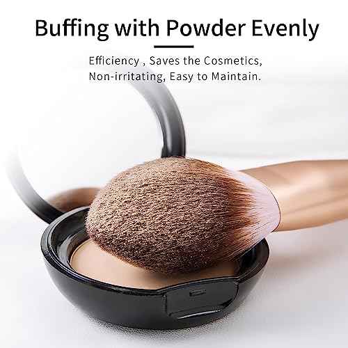 Elegant Natural Goat Hair Makeup Brush Set with Gift Box, Natural Hair Makeup Brushes Set Professional, Make up Brushes Set Professional, Natural Makeup Brushes, Cosmetic Brushes Makeup Set.