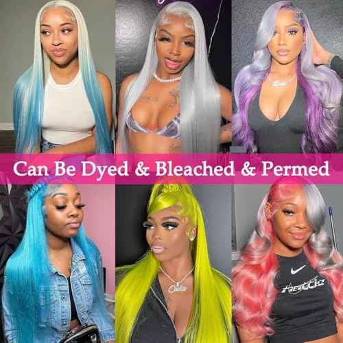 30 Inch 613 13x6 Lace Front Wig Human Hair Straight Blonde Wig Human Hair 613 HD Transparent Lace Frontal Wigs Pre Plucked with Baby Hair 200 Density Blonde Wigs for Women