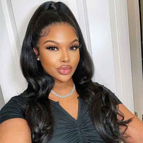 24 Inch 12A Grade Human Hair Bundles Body Wave Bundles 100% Unprocessed Brazilian Virgin Hair Bundles Double Machine Weft Brazilian Body Wave Bundles(1 Bundle)