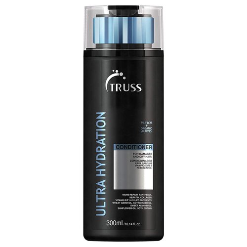 TRUSS Ultra Hydration Hair Conditioner for Women & Men - Moisturizing Treatment for Dry, Damaged Hair - Adds Shine & Body - Color-Safe for All Textures - Restores Vital Nutrients (300 ml)