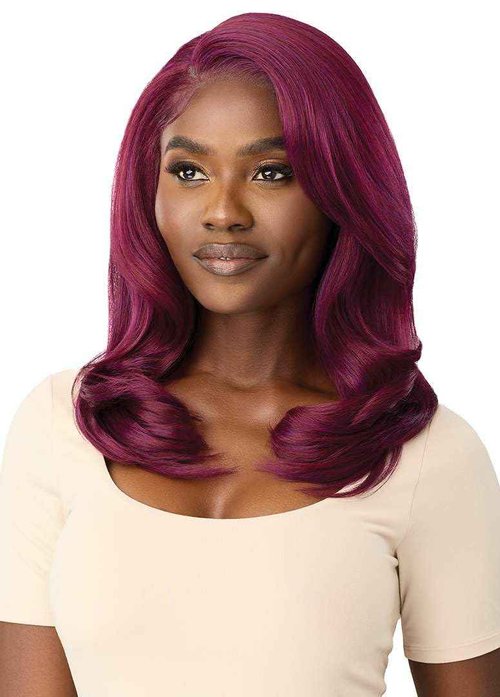 Outre Lace Front Wig - Melted Hairline - MH 108 (MULBERRY)
