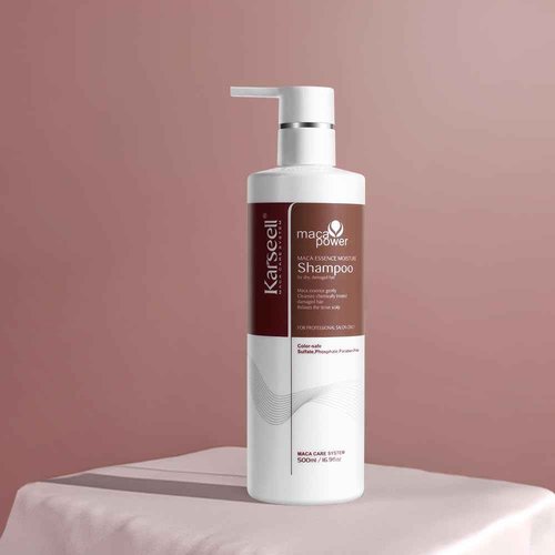 Karseell Combination set Repair Protein Cream Leave-In Conditioner Hair and Argan Oil Shampoo Extract Moisturizing Deep Repair Smooth Shampoo