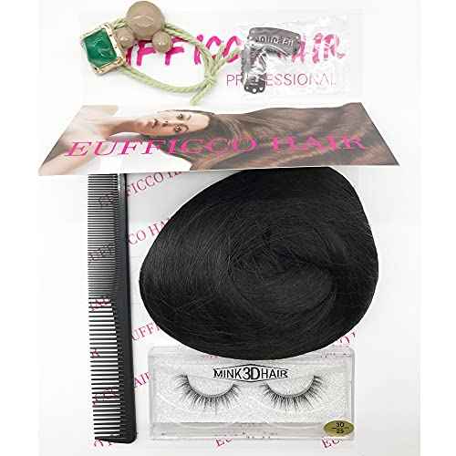 Real Human Hair Lace Clip In Hair Extensions Thick Ends 20inch 120g Color Off Black Remy Hair Extensions