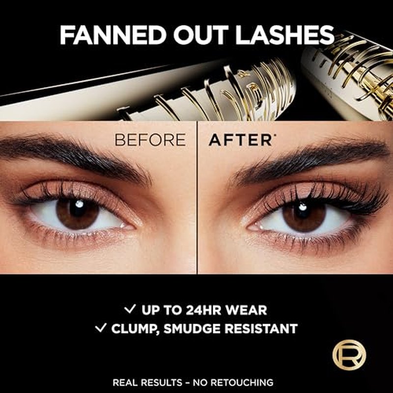 L'Oréal Voluminous Panorama Mascara - Blackest Black, 0.33 oz
