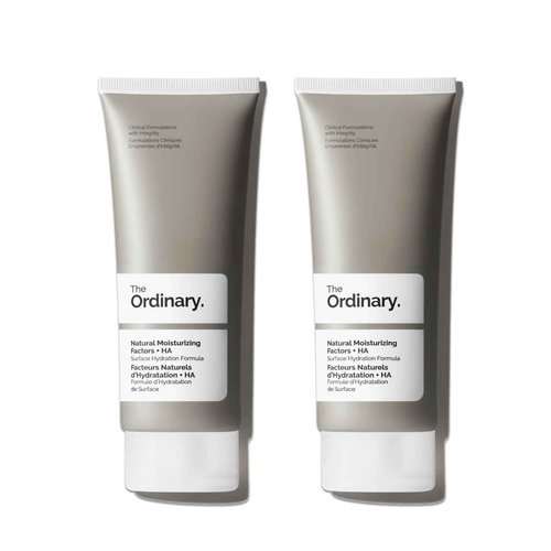 The Ordinary Natural Moisturizing Factors + Hyaluronic Acid, Lightweight Hydrator for Skin Barrier Support & Hydration, 3.4 Fl Oz (Pack of 2)