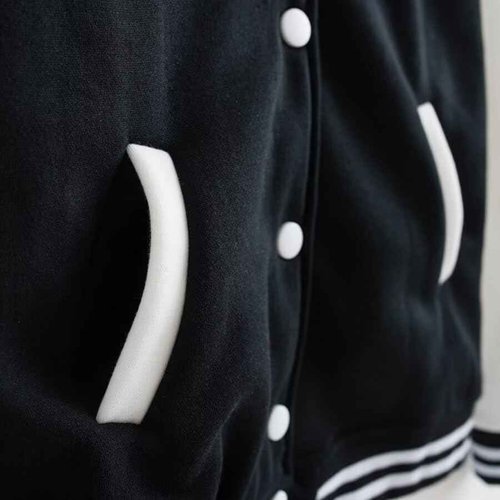jeecoin Kids Baseball Jackets Girls Boys Varsity Jackets Casual Lightweight Sports Bomber Jacket School Jackets