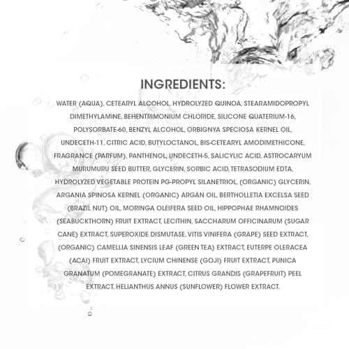 SEVEN Hair Care Satara Volume Conditioner for Women & Men, Sulfate + Paraben Free, Cruelty Free, Argan Oil, Pro Vitamin B5, Hydrolyzed Quinoa, Grapeseed Oil for Flat + Limp Hair Made in USA