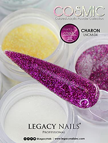 Legacy Nails Professional COLLECTION Acrylic Powder Kit 6 Colors Nail Art Set for Manicure DIY for Dip & Acrylic Nail Extensions (COSMIC COLLECTION)