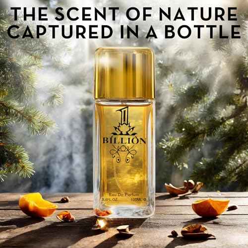Men's Cologne 1 Billion- Eau De Toilette Spray Perfume Fresh Scent 3.4 Fl Oz Daily Used