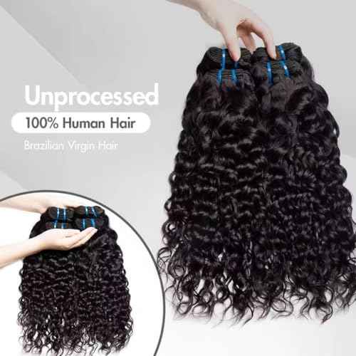 VIPbeauty Burmese Spiral Coily Curly Bundles Human Hair 3C4A 100% Unprocessed Vietnamese Raw Virgin Hair Extensions 3 Bundle Quick Weave Extensions Natural Black 14 16 18 Inch