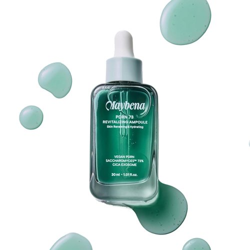 Maybena PDRN 73 Serum 730000ppm Plant-Based Kbeauty with Bakuchiol and Fast Absorption | Korean Facial Serum for Women, Personal Care, Niacinamide, Hyaluronic Acid, Glutathione (1.01 fl.oz）