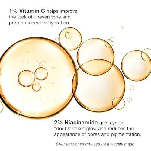 Deep C Diver Vitamin C Cleanser - 6-in-1 Glow Face Wash with Niacinamide & Algae - Daily Treatment Cleanser & Weekly Mask, 3.4 oz
