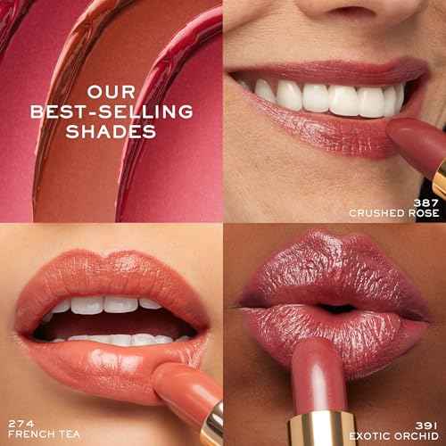 Lancôme L'Absolu Rouge Hydrating Cream Lipstick - Smudge-Resistant & Luminous Finish - Up To 18HR Comfort - 391 Exotic Orchid