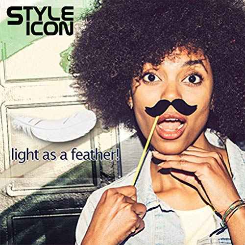 Style Icon 3 Bundles Afro Kinkys Bulk Human Hair (12"/12"/12", Natural Black) - Afro Twist Braids - Kinky Curly Extensions - Dreadlocks - Loc Braiding Hair