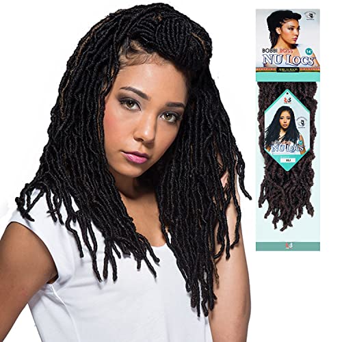 Bobbi Boss Synthetic Hair Crochet Braids African Roots Braid Collection Nu Locs 14" (6-PACK, 613)