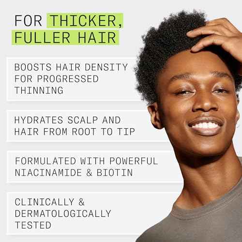 Nioxin Scalp + Hair Thickening System Kits | For Natural, Colored, & Damaged Hair with Light to Progressed Thinning | Strengthen & Boost Hair Density with Niacinamide & Biotin | 3 Month Supply