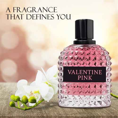 Perfume Couple Set Valent Milano & Pink,Long Lasting Sweet Scent for Women/Men Fragrance 2x100ML