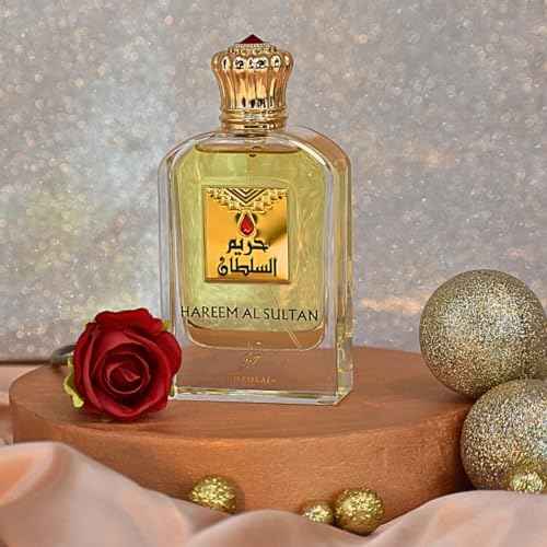 KHADLAJ PERFUMES Hareem al Sultan Gold Eau de Parfum Spray for Unisex, 2.50 Ounce / 75 ml