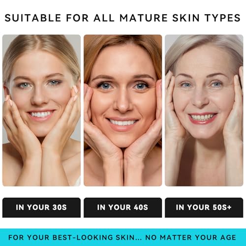 Retinol, Collagen & Hyaluronic Acid Face Cream - Anti-Aging Moisturizer for Face, Neck & D?collet? - Deep Nourishing, Firming & Wrinkle Reduction - Day & Night Use, 1.7 fl.oz.