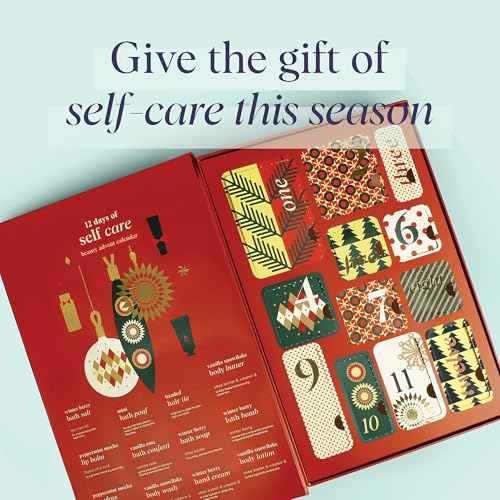 SpaLife Holiday 12-Day Beauty Advent Calendar ? Travel-Friendly Skincare ? Gift Set ? 12 Days of Self-Care Spa Set ? Body Care Skin Care ? SpaLife Holiday Stocking Stuffer