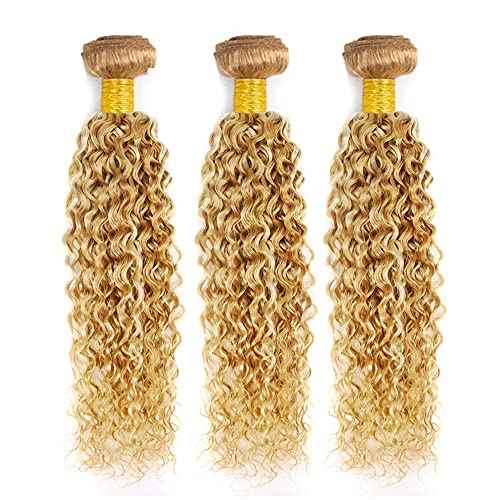 Blonde Bundles Color 27 Human Hair Bundle 613/27 Bundles Honey Blonde Bundle Double Weft Hair Extensions