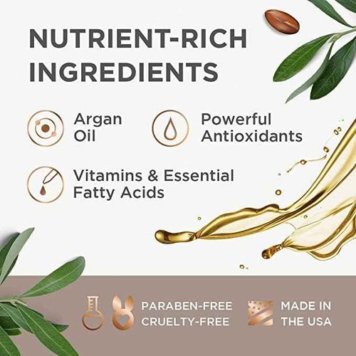 Argan Magic Ultra Nourishing Shampoo - Argan Oil and Antioxidants to Nourish and Restore Damaged and Over-Processed Hair Types | Made in USA, Paraben Free, Cruelty Free (32 oz, 2 Pack)