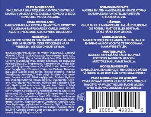 R+Co BLEU Proper Molding Paste | Enhanced Texture, Frizz + Humidity Protection, Flexible Hold | Vegan, Sustainable + Cruelty-Free | 1.7 Oz
