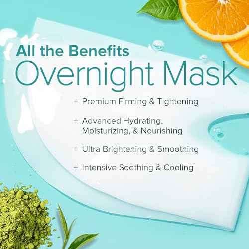 Ebanel Bio Collagen Face Mask, 4-Pack Hydrating Face Masks with 7 Peptides, Hyaluronic Acid, Niacinamide, Centella, Rose Water, Ceramide, and B5, Glass Skin Tightening and Lifting Korean Sheet Masks