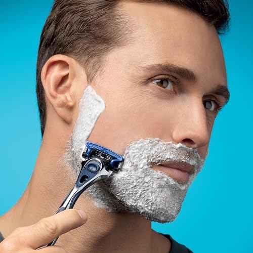 Wilkinson Sword Hydro 5 Skin Protection Regular ? Razor Blades for Men, Blue, Pack of 8