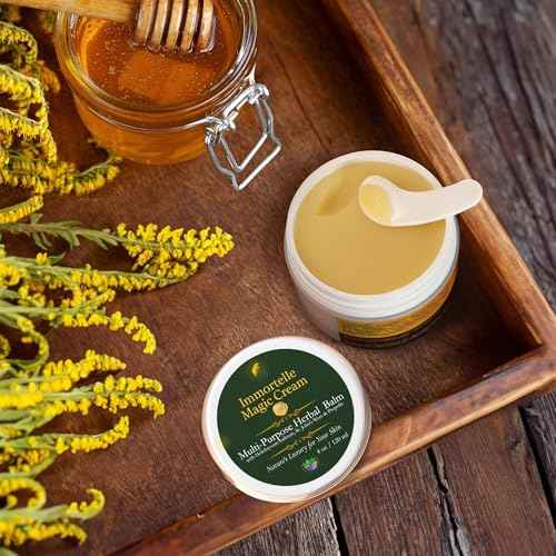MOUNTAIN PASTURES¢ç Immortelle Magic Cream ? The Balkan Secret Balm for Healthy Skin ? Handcrafted Anti-Aging Formula with Wild Helichrysum ? Soothing, Deeply Nourishing ? 4 oz