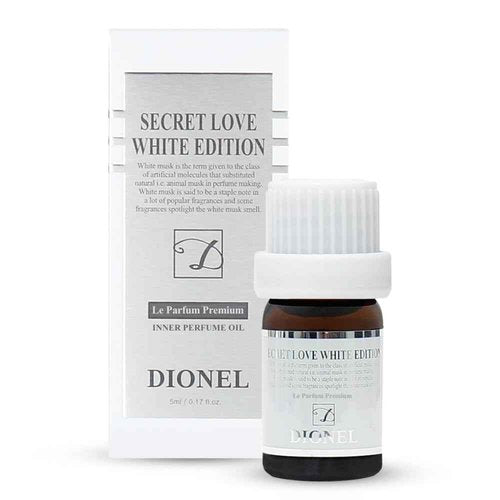 Dionel Secret Love White Edition inner perfume fragrance oil for underwear women Long-lasting feminine Enticing Musky Scent 5ml/0.17fl.oz