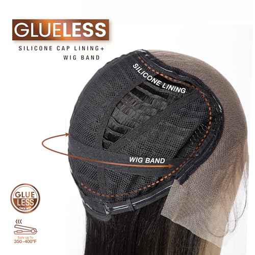 Sensationnel Bare Lace 13X6 Wigs - Unit 12 Lacefrontal Glueless Synthetic 180 Degree Preplucked Hairline (2 DARKBROWN)