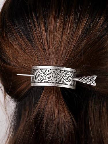 HAQUIL Accessories Hairpin Stick Barrette Long Hair Braids Barrettes Vintage for Women and Girls (AD)