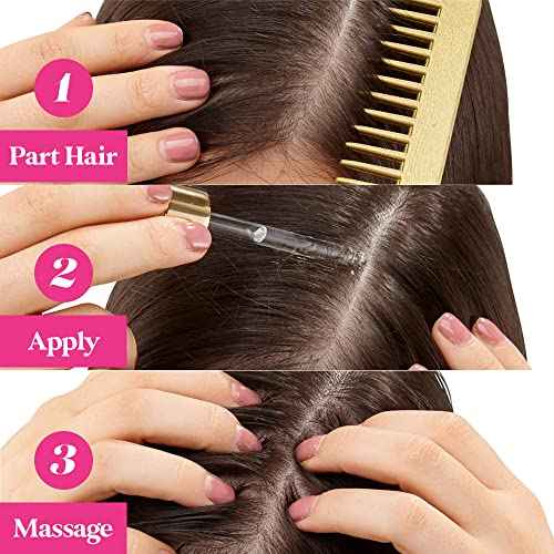 Grande Cosmetics GrandeHAIR Hair Enhancing Serum for Men and Women, Promotes Thickness in Thinning Hair, Safe for Color Treated Hair
