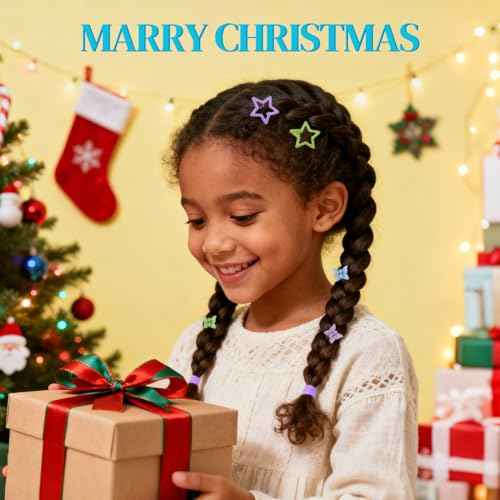 827PCS Elastic Hair Ties, IKOCO Hair Bands Colorful Hair Accessories for Girls with Hair Clips
