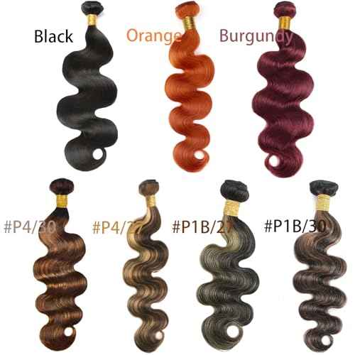 Highlight Human Hair Bundles 24 26 28 Inch Straight Bundles Brazilian Virgin Hair Quick Weave Double Weft Bundles Deal P4/30