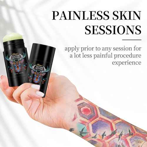Tattoo Aftercare Butter Balm,Natural Organic Tattoo Cream Moisturizer for Old & New Tattoos Healing Brightener Color Enhance