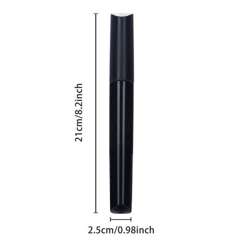 2 Pack Travel Toothbrush Case, Lightweight Portable Breathable Plastic Brushes Storage Container Toothbrush Holder for Travel Camping Business Gym Home Hotel Use, Not Including Toothbrush (Black)