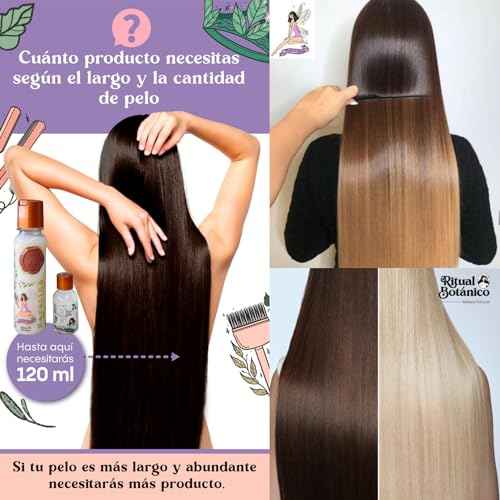 Keratina Organica 1 LITRO - 12 Aceites Naturales and Aminoacids for shine, softness and nutrition. | Organic Keratin WITHOUT Formol WITHOUT Amoniaco | Keratin to straighten hair.