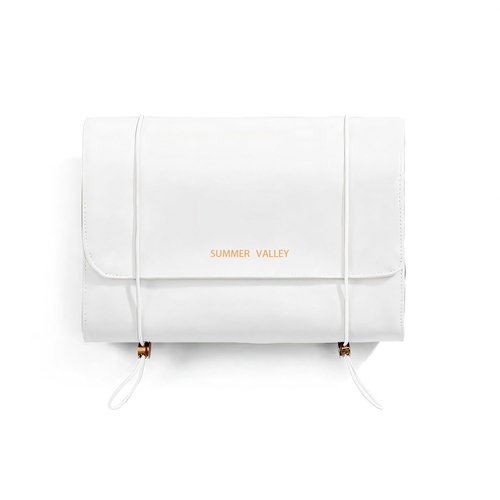 YDR Cosmetic Bag Foldable with Divider,Capacity Travel Makeup Bag for Women Portable Pouch Makeup Organizer Toiletry Bag Makeup Case