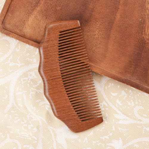 Wooden Labor Comb for Women, Labor and Delivery Essentials for Pregnant Women, Natural Birthing Comb Baby Shower Gifts with Cloth Bag